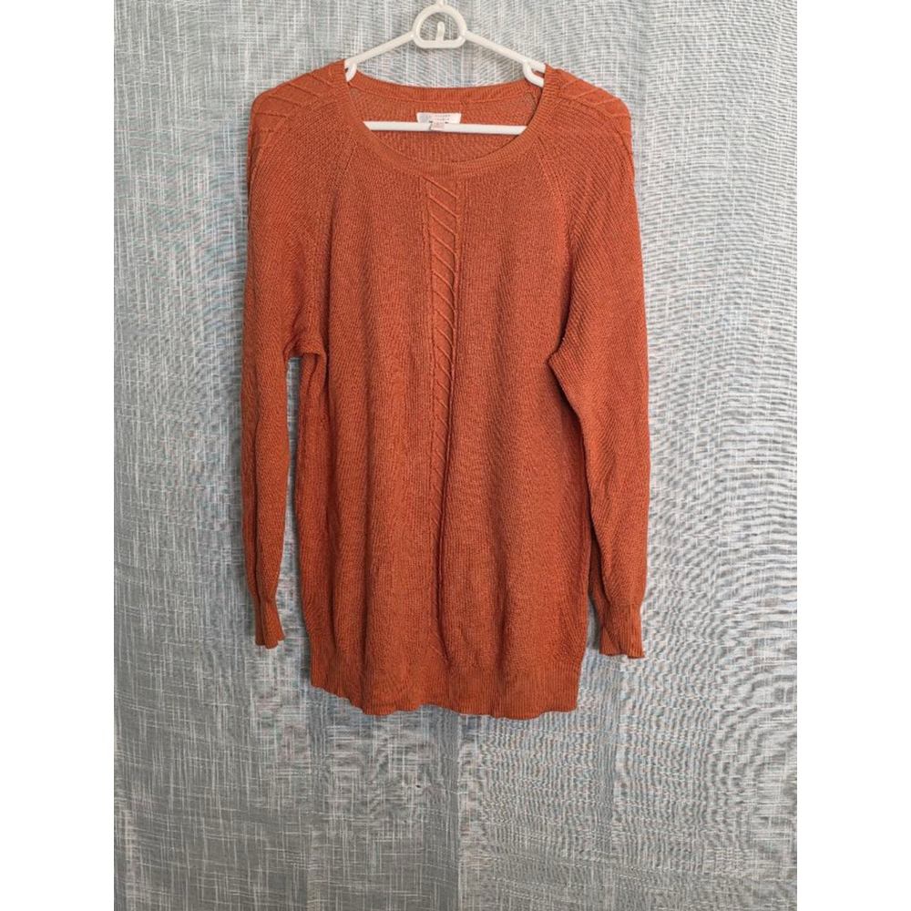 Women's Lauren Conrad Orange Sweater Size L‎
